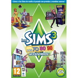 Los Sims 3 Los 70 80 90 Accesorios - PC