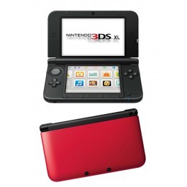 Consola 3DS XL Negro y Rojo