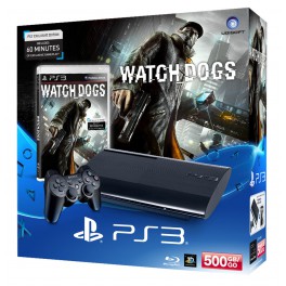 Consola PS3 500GB + Watch Dogs
