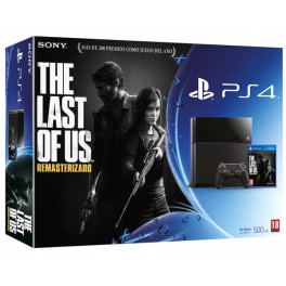Consola PS4 500GB + The Last of Us Remasterizado