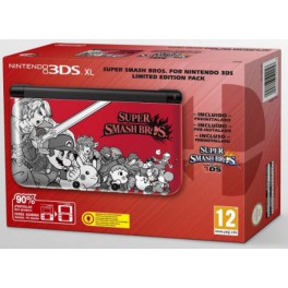 Consola 3DS XL Edición Super Smash Bros
