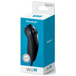 Mando Nunchaku Negro Wii / Wii U - Wii U