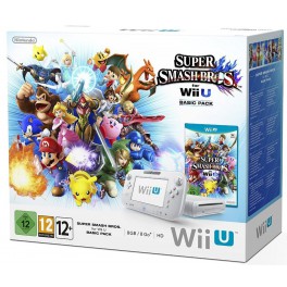 Consola Wii U Básica + Super Smash Bros