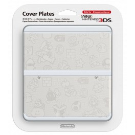 Cubierta New 3DS Mario Blanco - 3DS