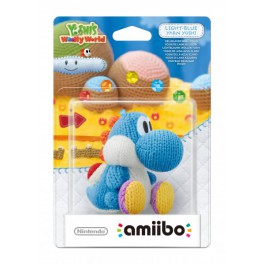 Amiibo Yoshi Lana Azul Celeste