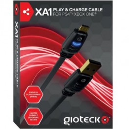 Cable Carga/Juega XA1 Universal Gioteck PS4/XONE