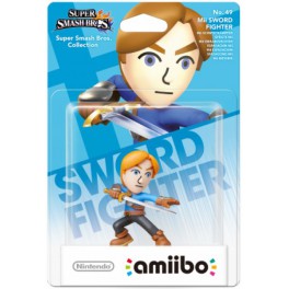 Amiibo Mii Swordman (Espadachin) (Super Smash Bros