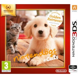 Nintendogs + Gatos Golden Retriever Selects - 3DS