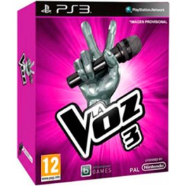 La Voz Vol. 3 + Micrófonos - PS3