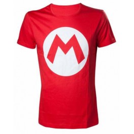 Camiseta Nintendo Roja Mario - L