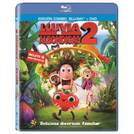 Lluvia de albóndigas 2 (DVD + BR)