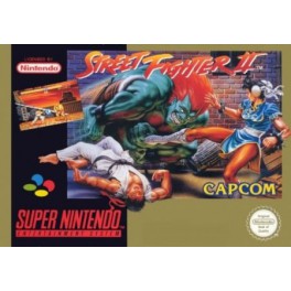 Street Fighter II (Solo Cartucho) - SNES