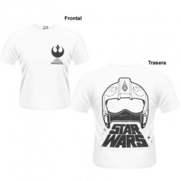 Camiseta Star Wars Ep. VII Casco Rebelde - L