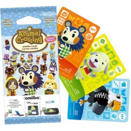 Pack 3 Tarjetas Amiibo Animal Crossing Serie 3