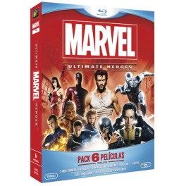 pack marvel blu-ray (6 titulos)