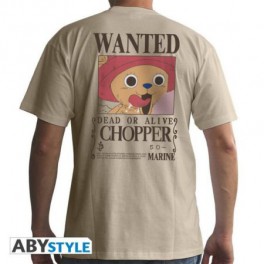 Camiseta One Piece Wanted Chopper - L