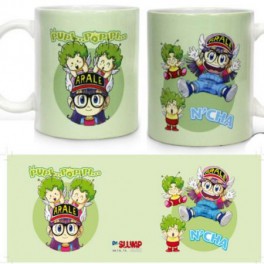 Taza Dr. Slump Arale y Gatchans