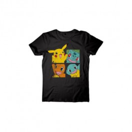 Camiseta Pokémon Amigos - S