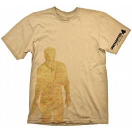 Camiseta Uncharted Nathan Drake Map - M