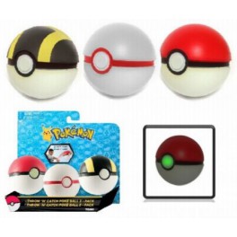 Pack 3 Pokeballs Foam