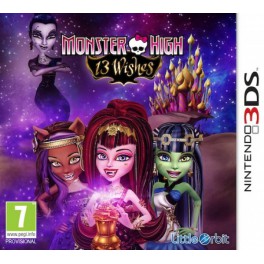 Monster High 13 Monstruo Deseos - 3DS