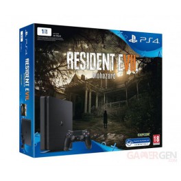 Consola PS4 Slim 1TB + Resident Evil 7