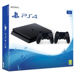 Consola PS4 Slim 1TB + 2 Dualshock