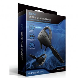 Headset EX4 + Cable adaptador Gioteck - PS4