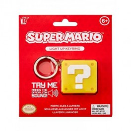 Llavero Nintendo Question Block con luz