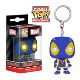 Llavero POP Deadpool Blue and Yellow