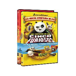 Pack Kung Fu Panda + Los secretos de los cinco fur