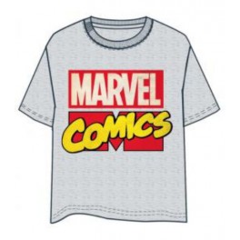 Camiseta Marvel Comics Logo - L