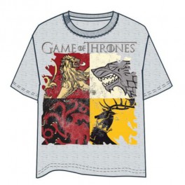 Camiseta Juego de Tronos Houses - M