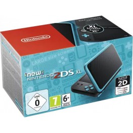 Consola New Nintendo 2DS XL Negro-Turquesa