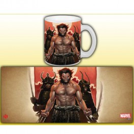 Taza Marvel Lobezno Samurai