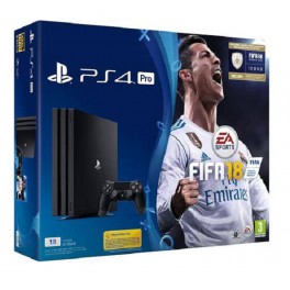 Consola PS4 Pro 1TB + FIFA 18