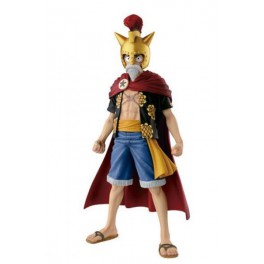 Figura One Piece Dressrosa Lucy Gladiador 20 cm