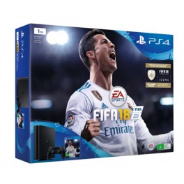 Consola PS4 Slim 1TB + FIFA 18 + 14 días PS