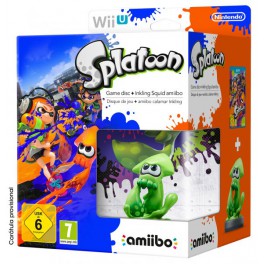 Splatoon + Amiibo Calamar - Wii U