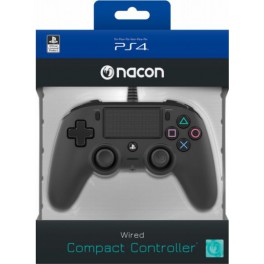 Mando con Cable Nacon Oficial Negro - PS4