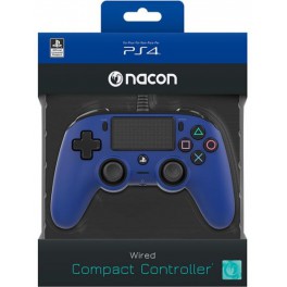 Mando con Cable Nacon Oficial Azul - PS4