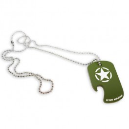 Dog Tag Call of Duty WWII Abrebotellas