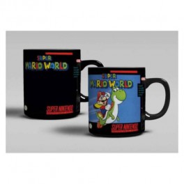 Taza térmica Super Mario World SNES