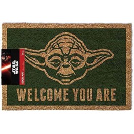 Felpudo Star Wars Yoda Welcome 40x60