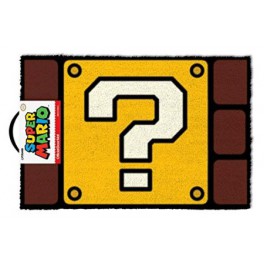 Felpudo Nintendo Super Mario Question 40x60