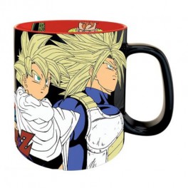 Taza Premium Dragon Ball Z Sayans vs Cyborgs 460ml