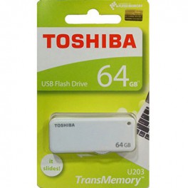 Pendrive Toshiba USB Blanco U203 64GB