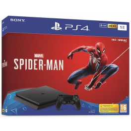 Consola PS4 Slim 1TB + Marvel Spider-Man