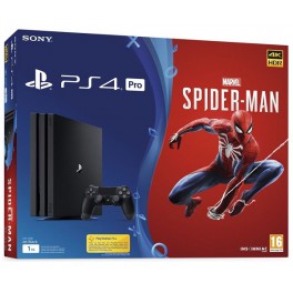 Consola PS4 Pro 1TB + Marvel Spider-Man
