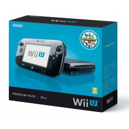 Consola Wii U Negra Pack Premium + Nintendo Land